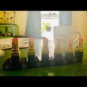 Chanel lipsticks lot of 6